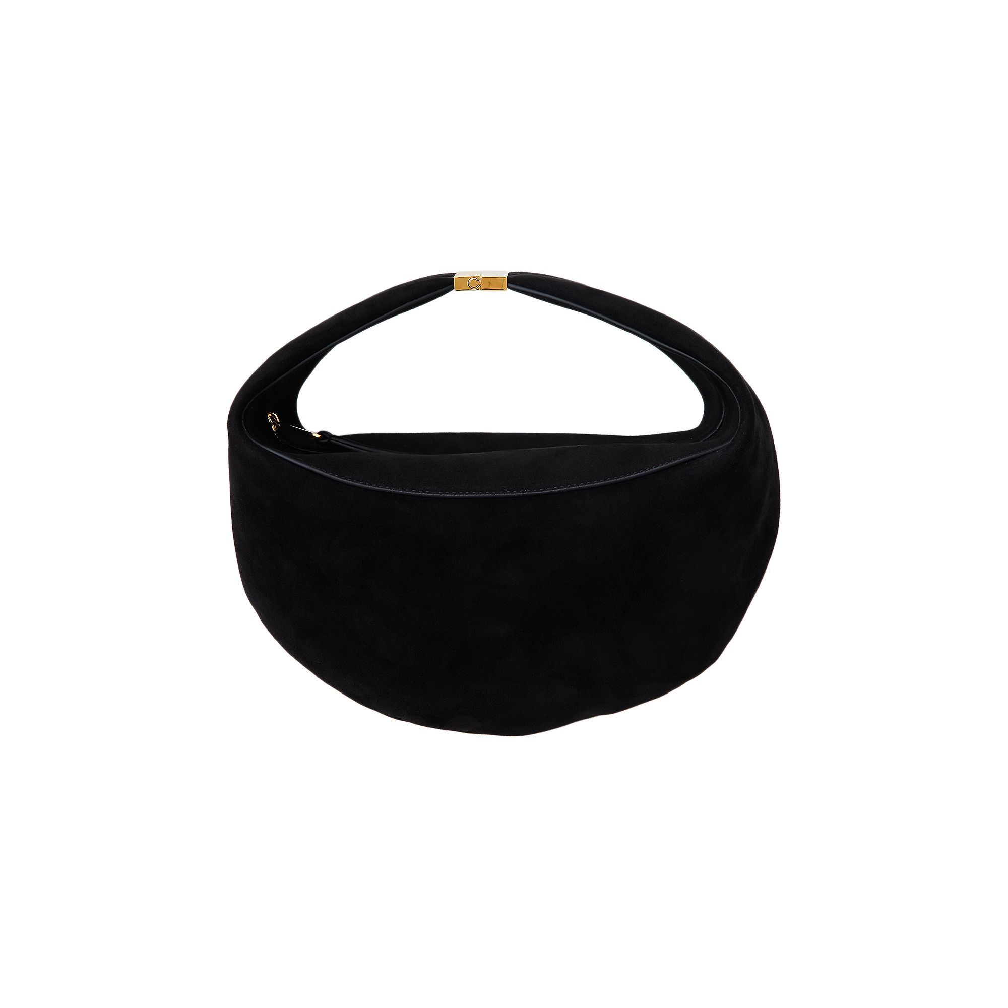 Pre-owned Khaite Small Olivia Hobo With Hardware 'black' | Women's Size Onesize
