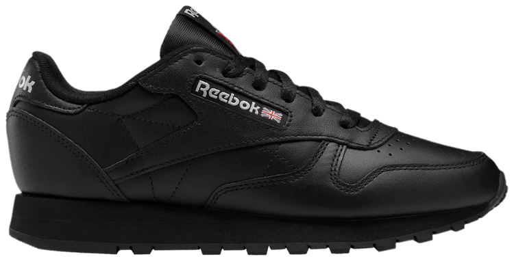 Reebok Wmns Classic Leather Black Pure Grey