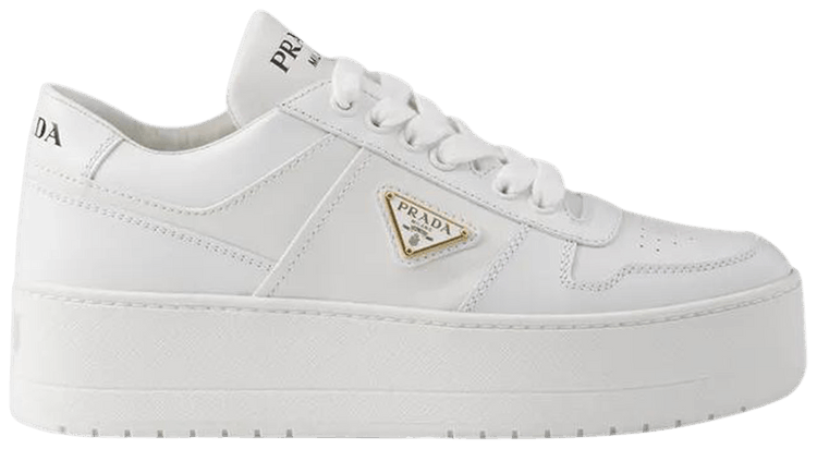 Buy Prada Wmns Downtown Leather 'White' - 1E792M 3LQB F0009