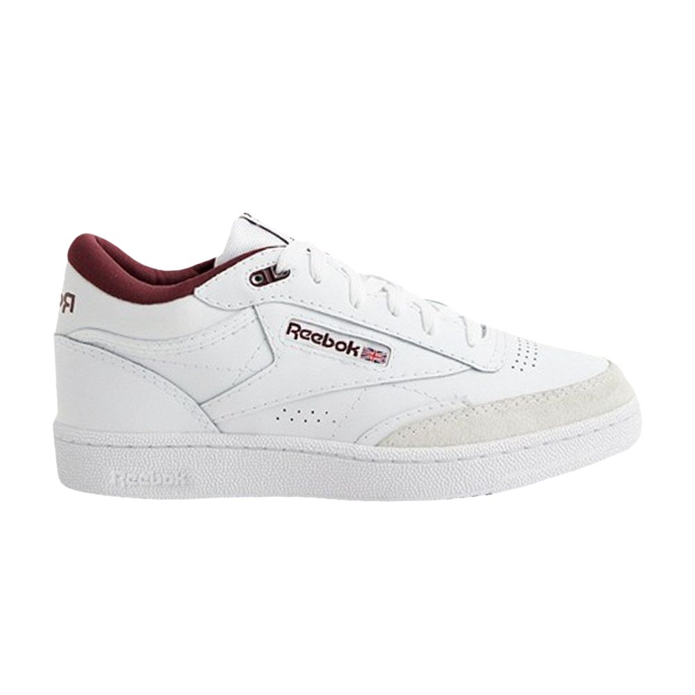 Reebok Club C Mid 2 'White Classic Maroon' | Men's Size 11 - ID9358