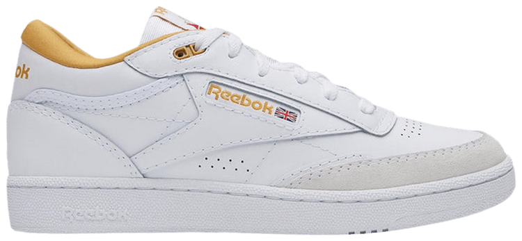 Reebok Club C Mid 2 White Retro Gold