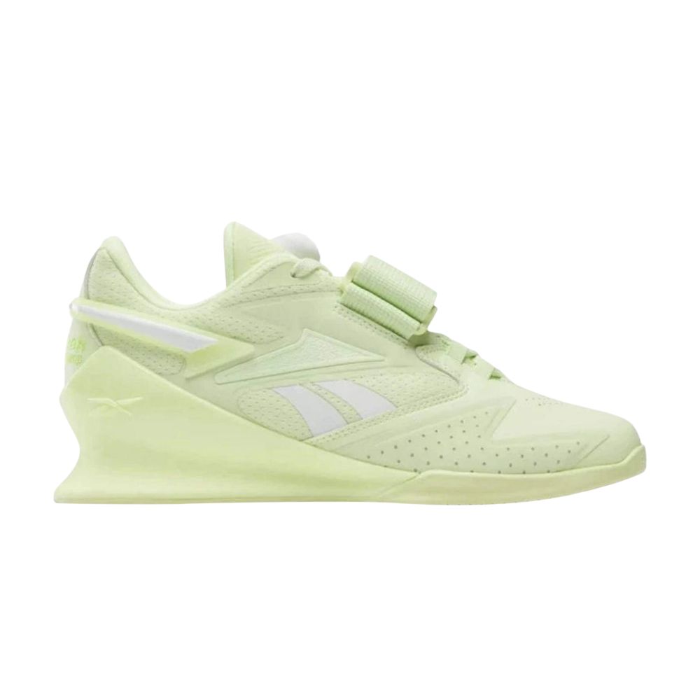 Reebok Wmns Legacy Lifter 3 'Citron Glow' | Green | Women's Size 10.5 - IE4480