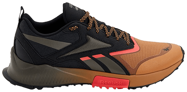 Reebok Lavante Trail 2 Black Court Brown Neon Cherry