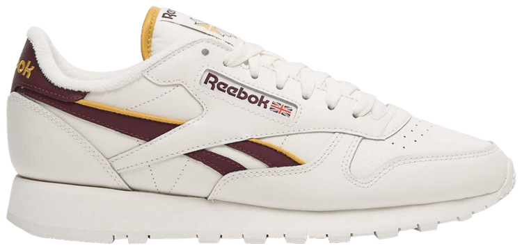 Reebok Classic Leather Chalk Classic Maroon