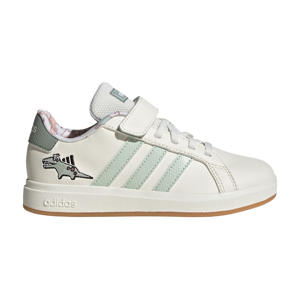 adidas Grand Court 2.0 C 'Dino' | Cream | Kid's Size 10.5 - JI3896