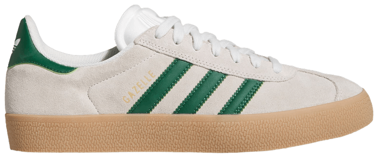 Adidas Gazelle ADV Crystal White Green Gum
