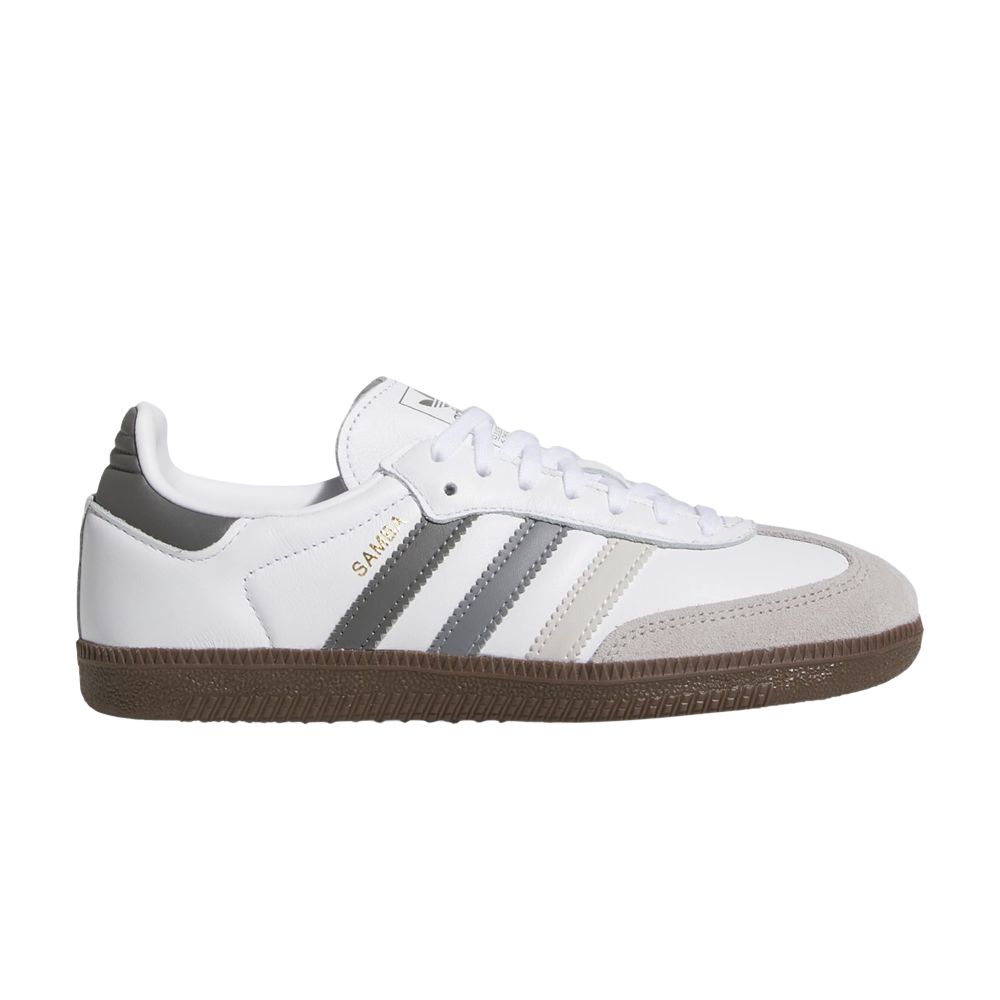 adidas Samba OG J 'White Grey' | Kid's Size 5 - JP7022