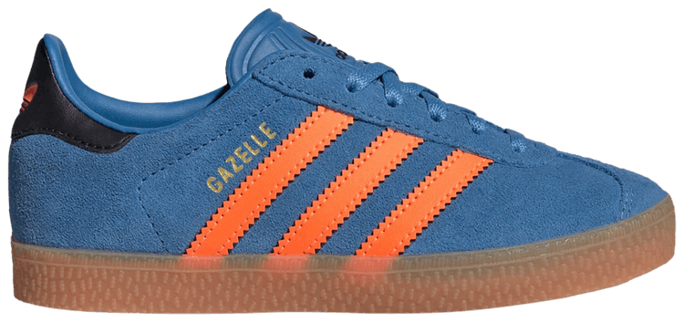 adidas Gazelle C Focus Blue Solar Orange