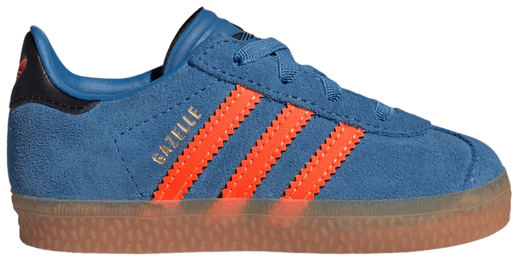 Adidas Gazelle Comfort Closure El I Focus Blue Solar Orange