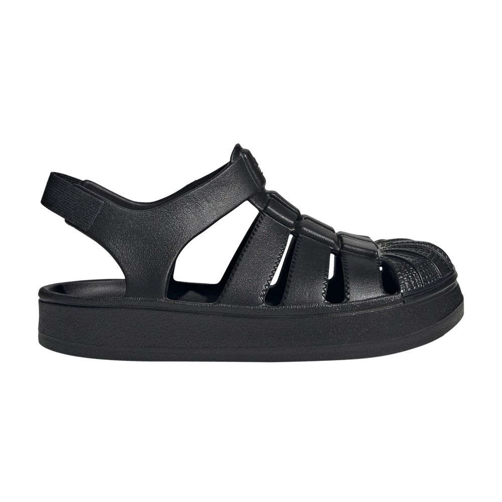 adidas Superstar 360 Sandals C 'Triple Black' | Kid's Size 11 - JS2844