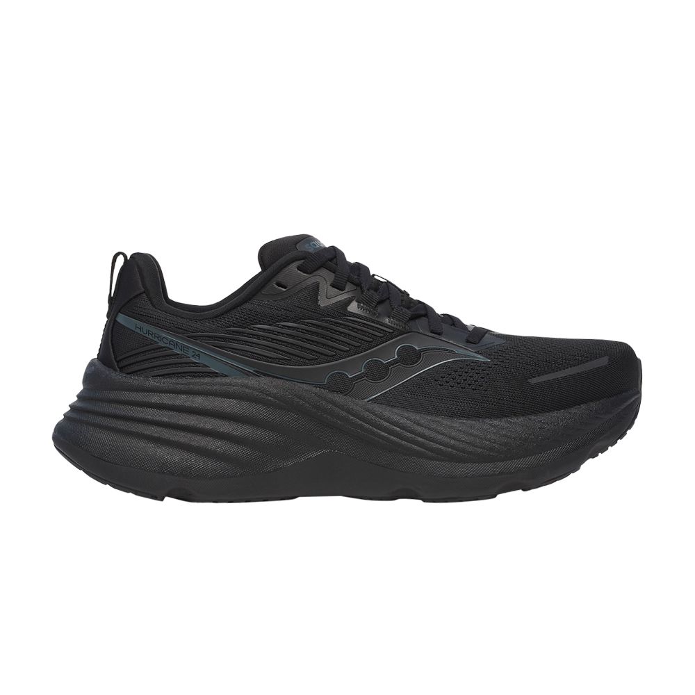 Pre-owned Saucony Wmns Hurricane 24 'black' | Women's Size 7