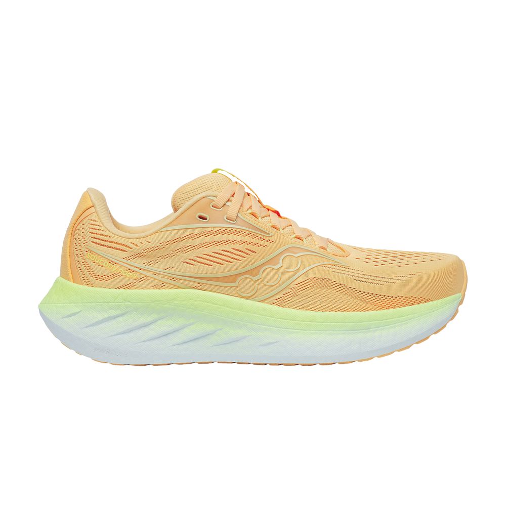 Pre-owned Saucony Wmns Ride 18 'peach Sunny' | Orange | Women's Size 8