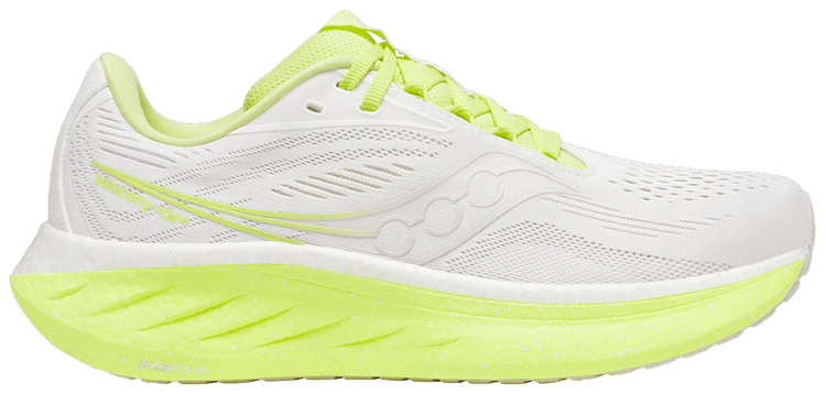 Saucony Wmns Ride 18 White Sunny