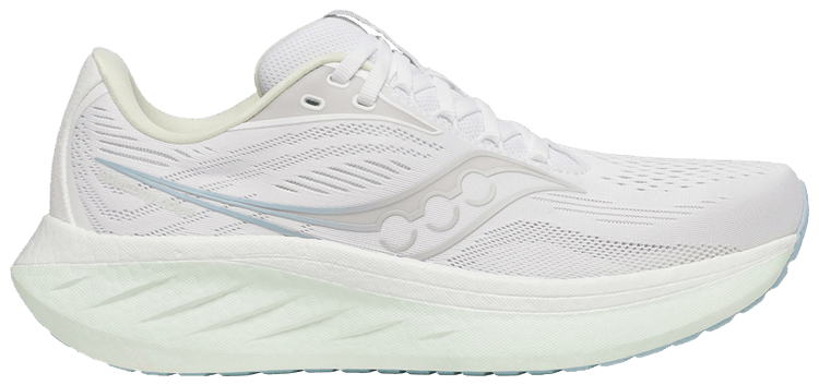 Saucony Wmns Ride 18 White Lettuce