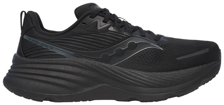 Saucony Hurricane 24 Triple Black