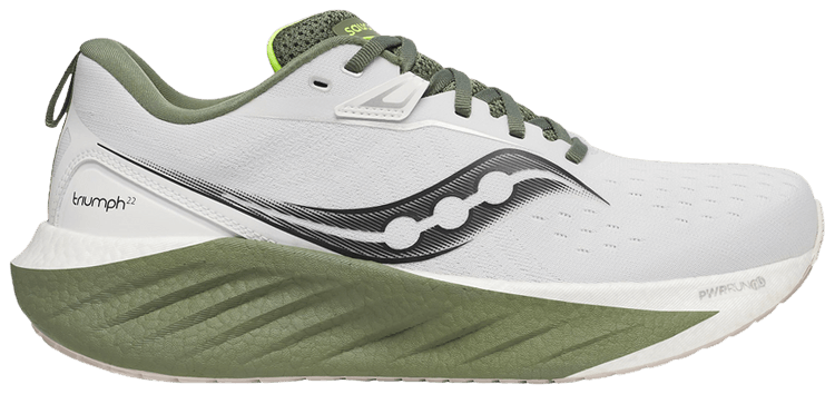 Saucony Triumph 22 White Olivine