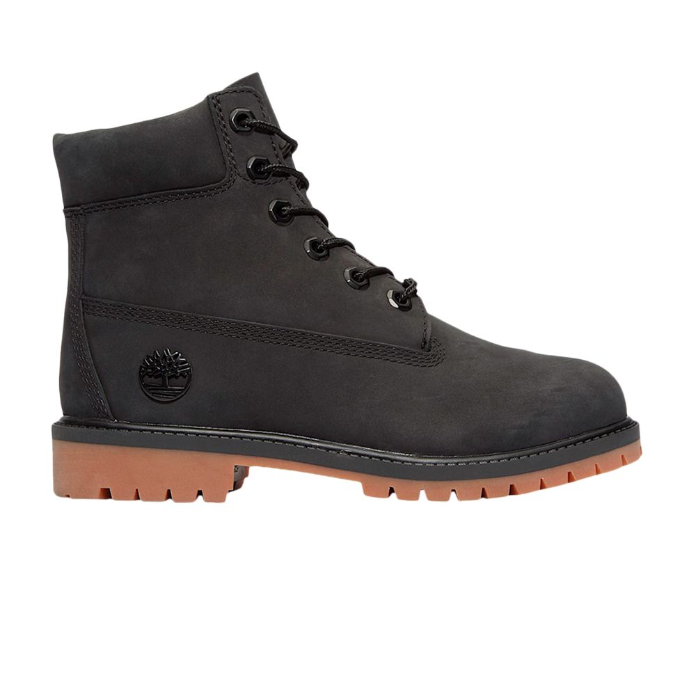 Timberland 6 Inch Premium Junior 'Black' | Kid's Size 7 - TB0A62W3-001