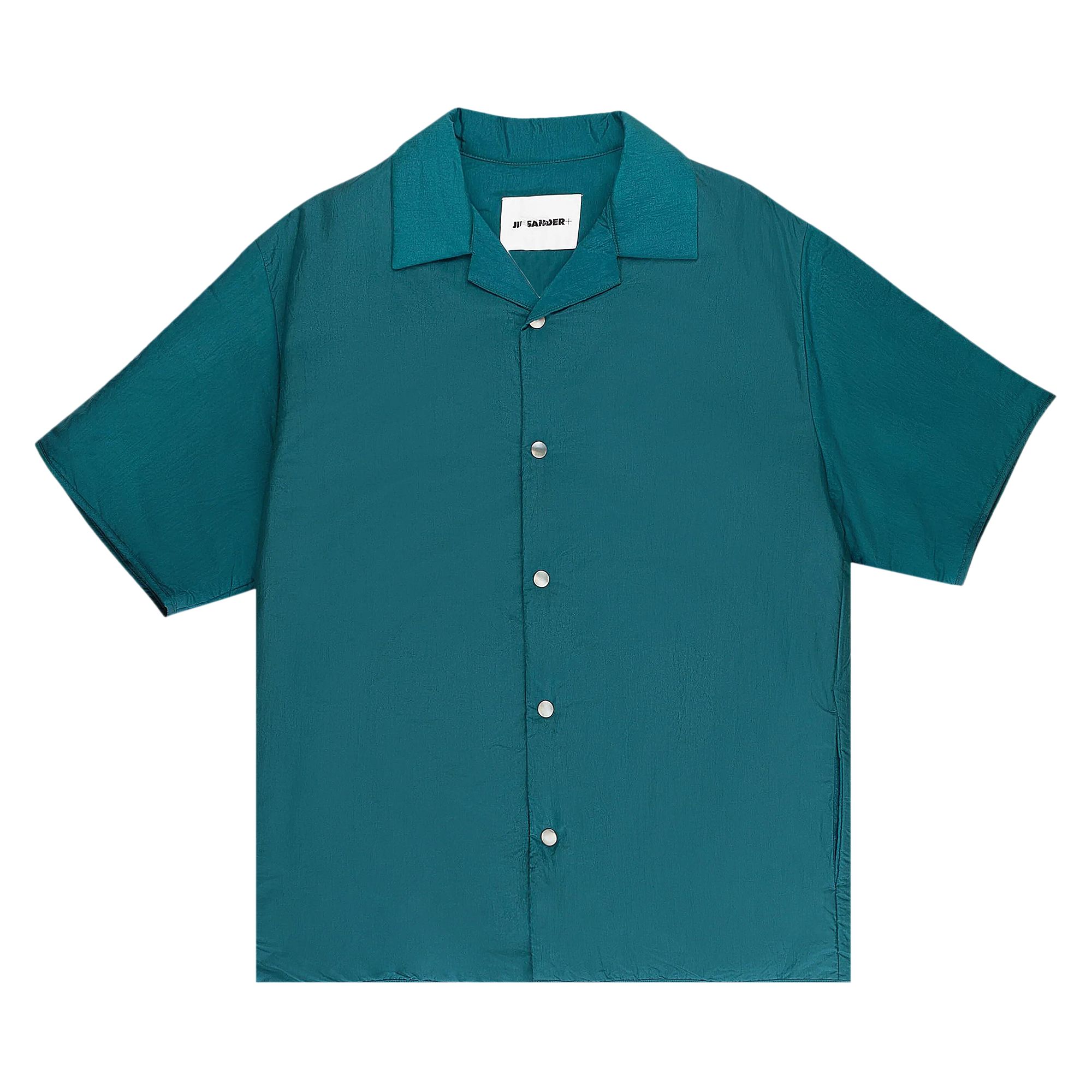 Pre-owned Jil Sander Short-sleeve Shirt 'teal' | Green | Men's Size S