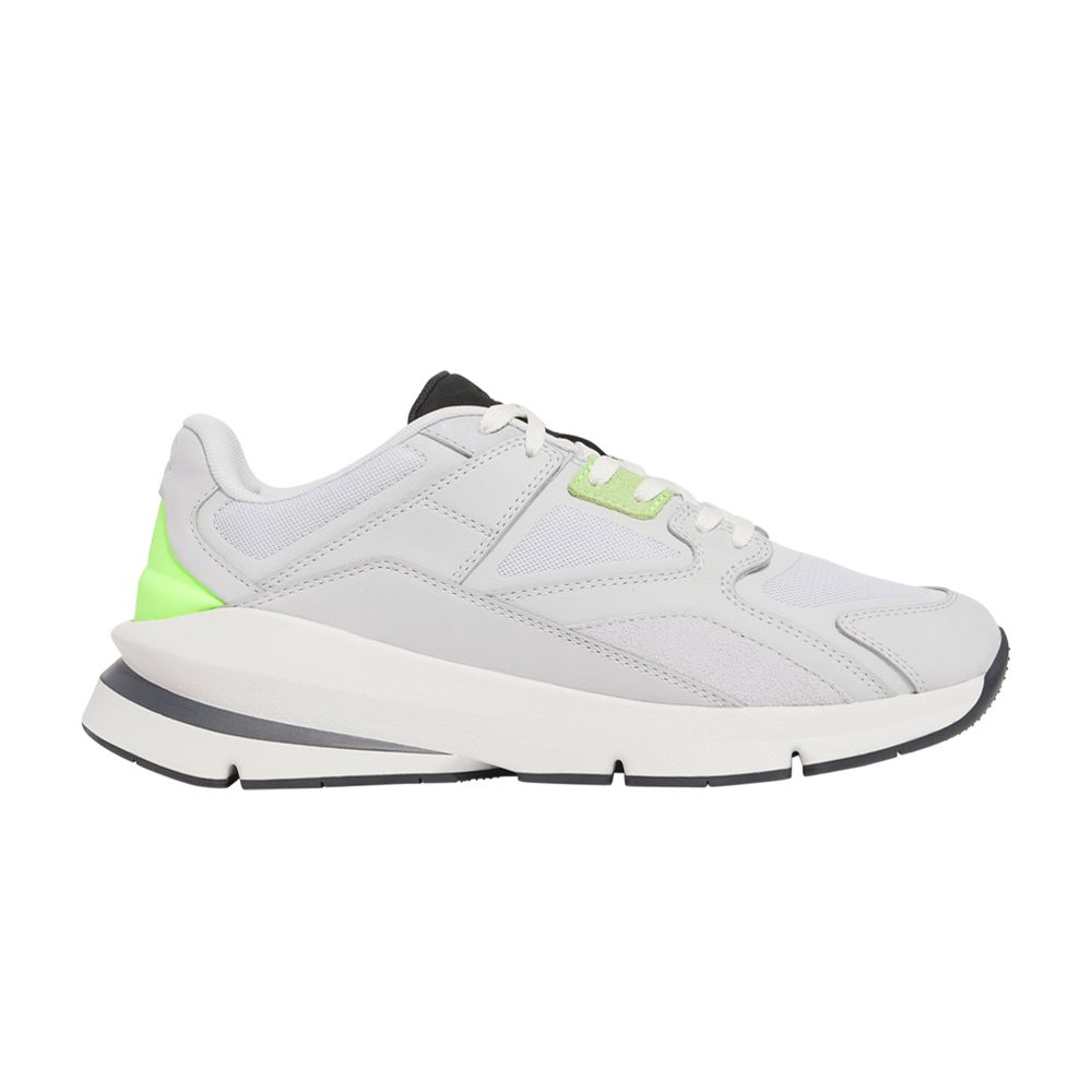 Pre-owned Under Armour Forge 96 'halo Grey Hyper Green' | Men's Size 7.5