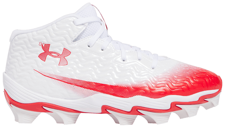 Under Armour Spotlight Hammer Jr White Red