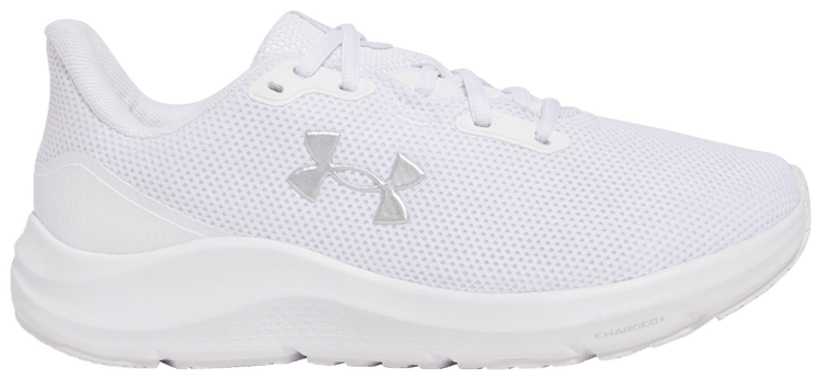 Under Armour Wmns Charged Pursuit 4 White Metallic Silver