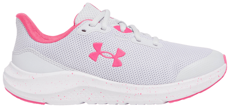Under Armour Charged Pursuit 4 GS Distant Grey Super Pink