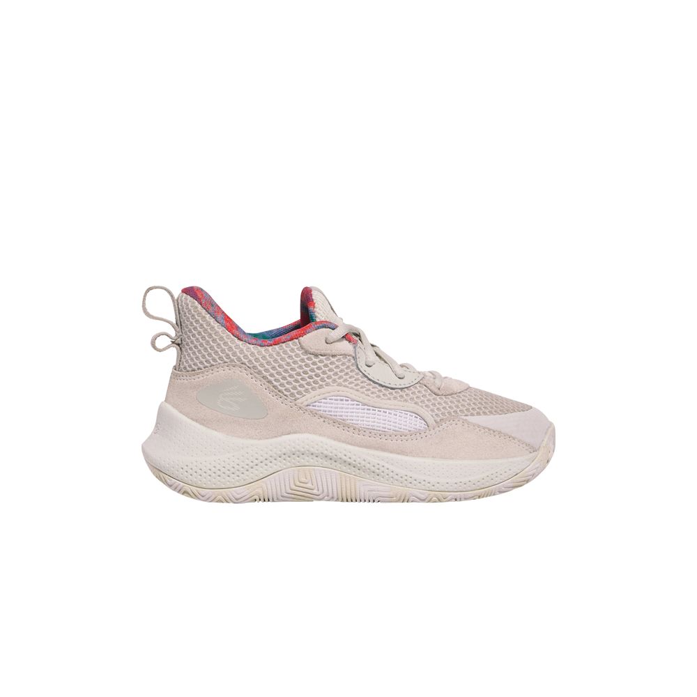 Under Armour Curry 3Zer0 24 PS 'White Clay' | Cream | Kid's Size 11.5 - 3028402-114