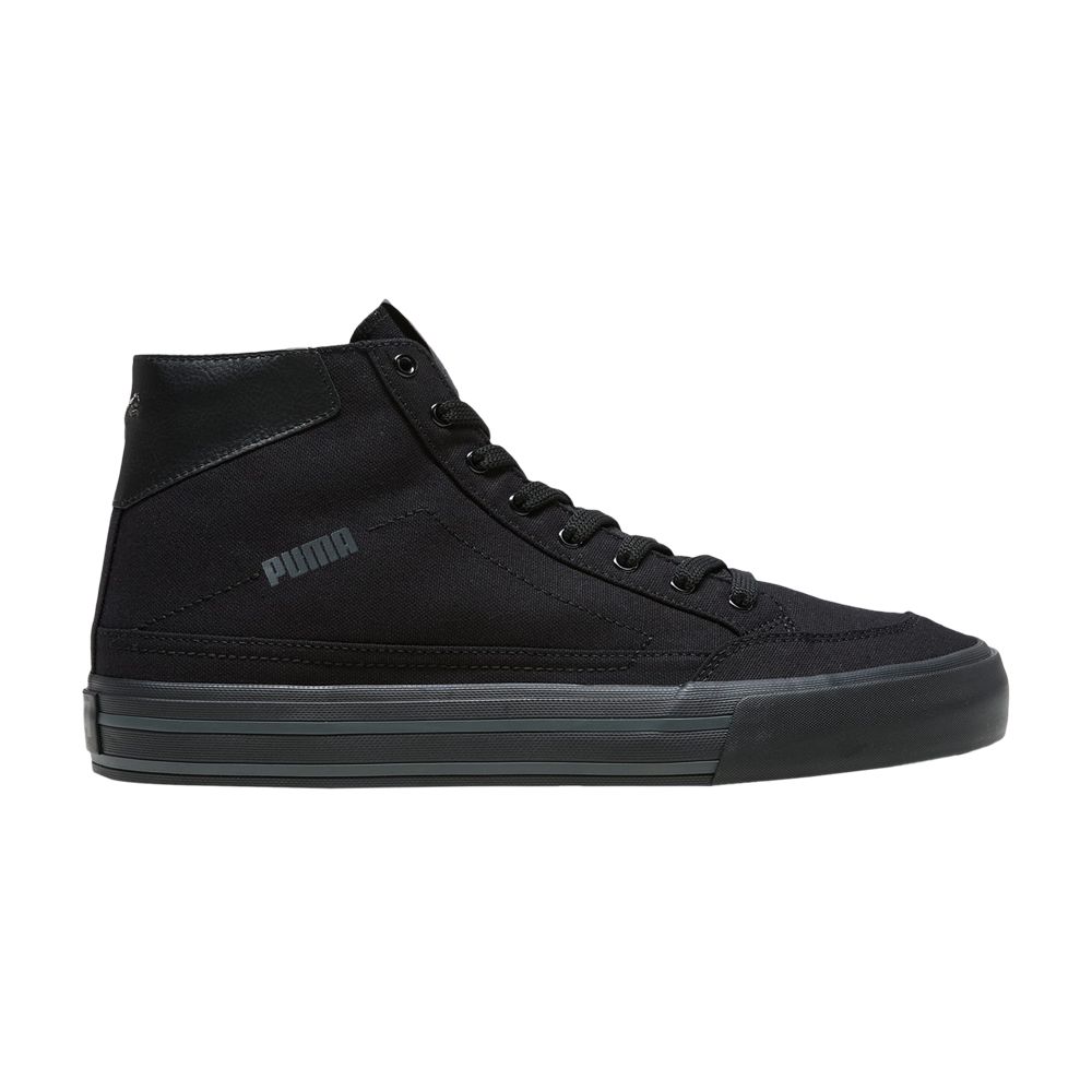 Puma Court Classic Vulc Mid 'Black Shadow Grey' | Men's Size 10.5 - 396149-02
