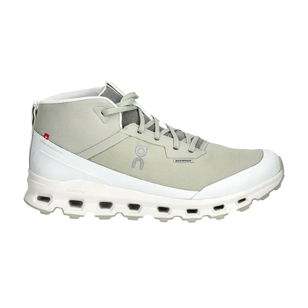 Pre-owned On Cloudroam Waterproof 'chalk Ice' | Green | Men's Size 10