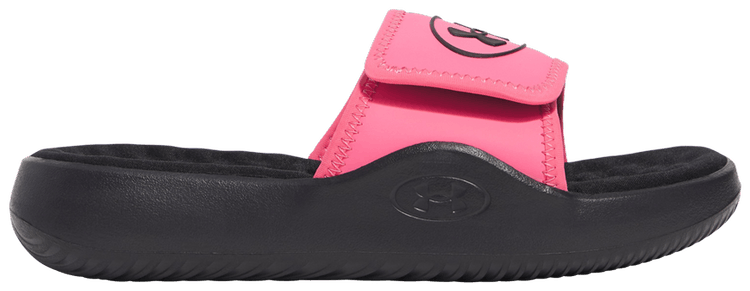 Under Armour Ignite Pro 8 Slide GS Super Pink Ultimate Black