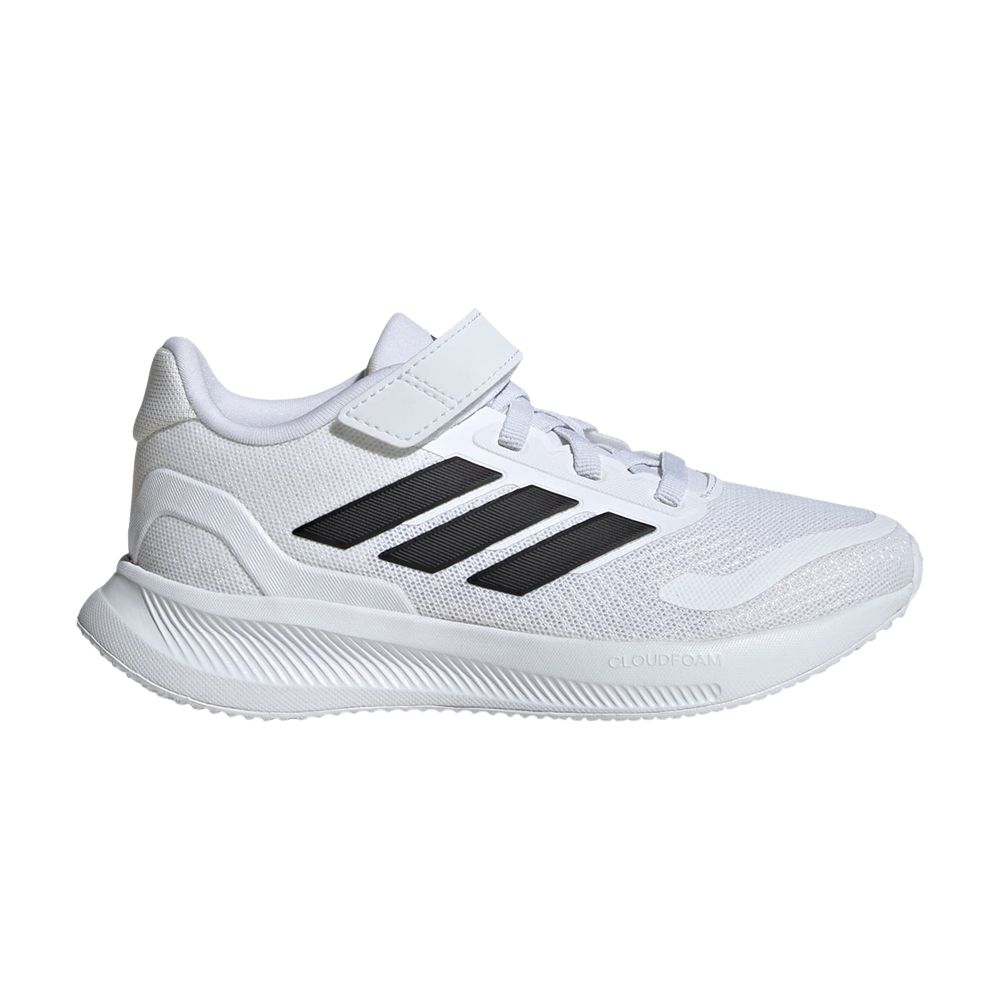 Pre-owned Adidas Originals Adidas Runfalcon 5 C 'white Black' | Kid's Size 13.5