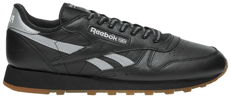 Places  Faces x Reebok Classic Leather Catalyst LTD Black Silver