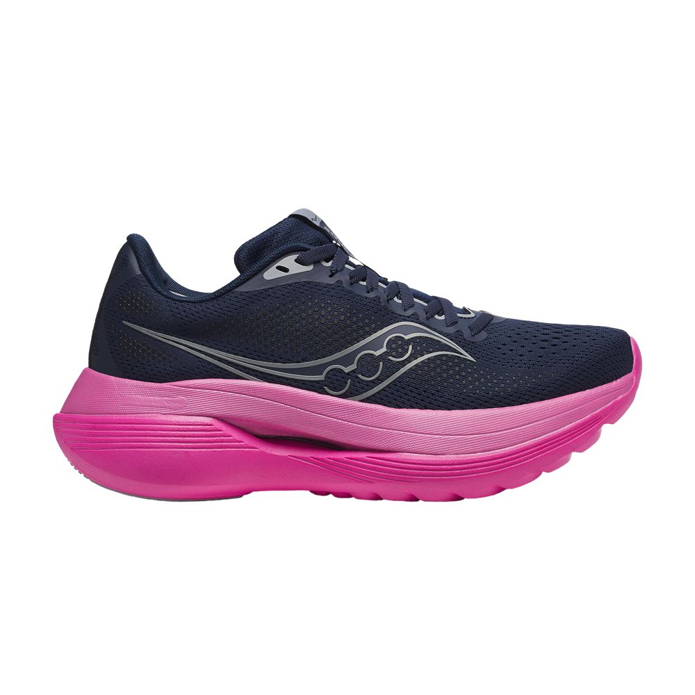 Pre-owned Saucony Wmns Endorphin Trainer 'navy Fuchsia' | Blue | Women's Size 6.5