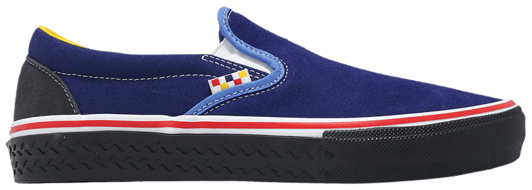 Padin Musa x Vans Skate Slip On Blue