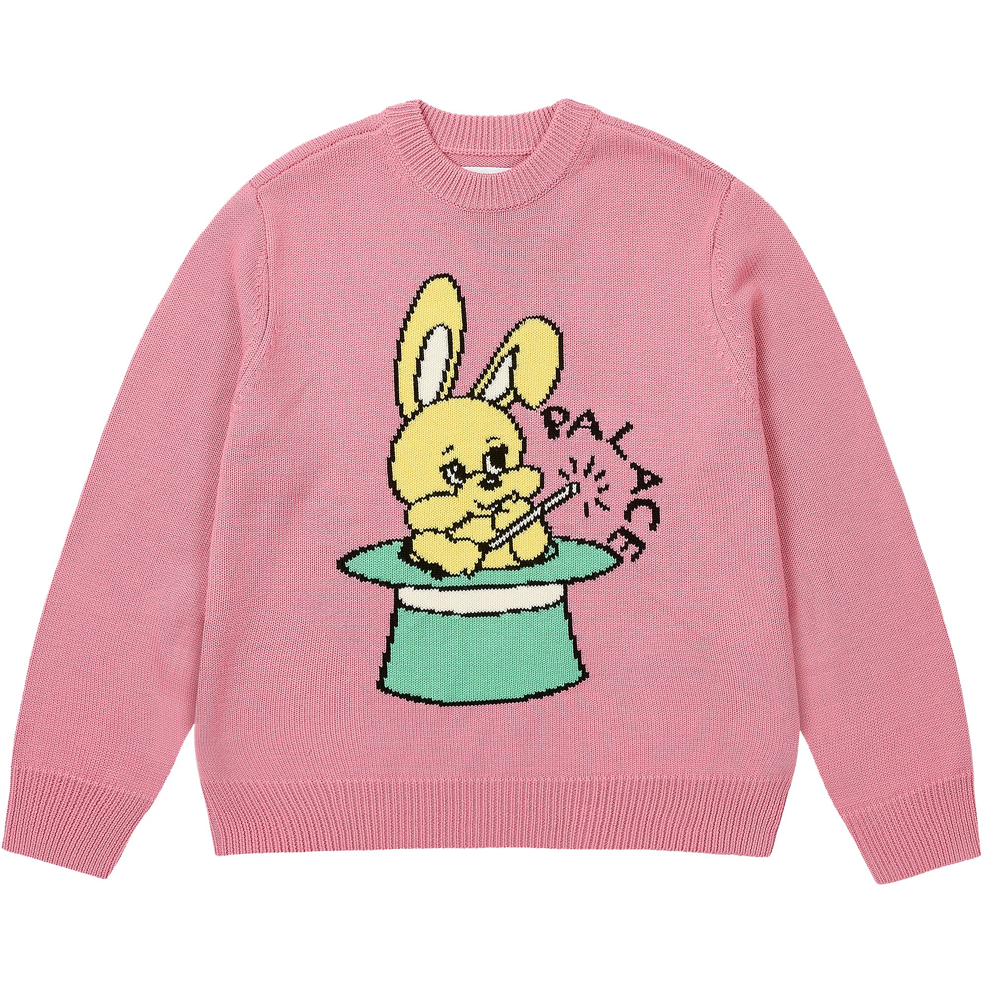 Pre-owned Palace Hat Trick Knit 'pink' | Men's Size L