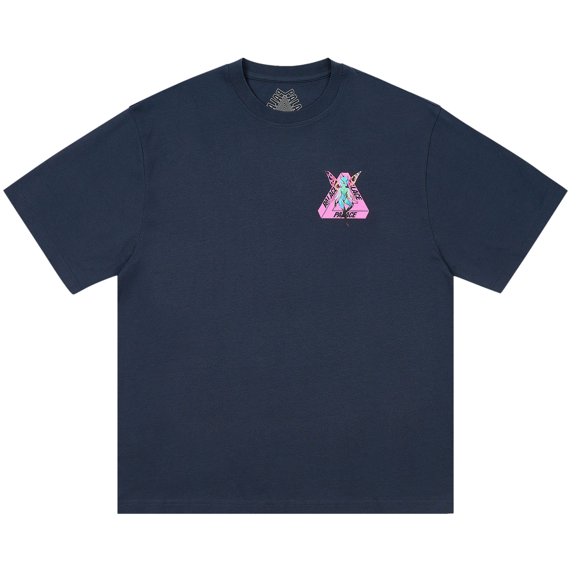 Pre-owned Palace Tri Fairy T-shirt 'navy' | Blue | Men's Size L