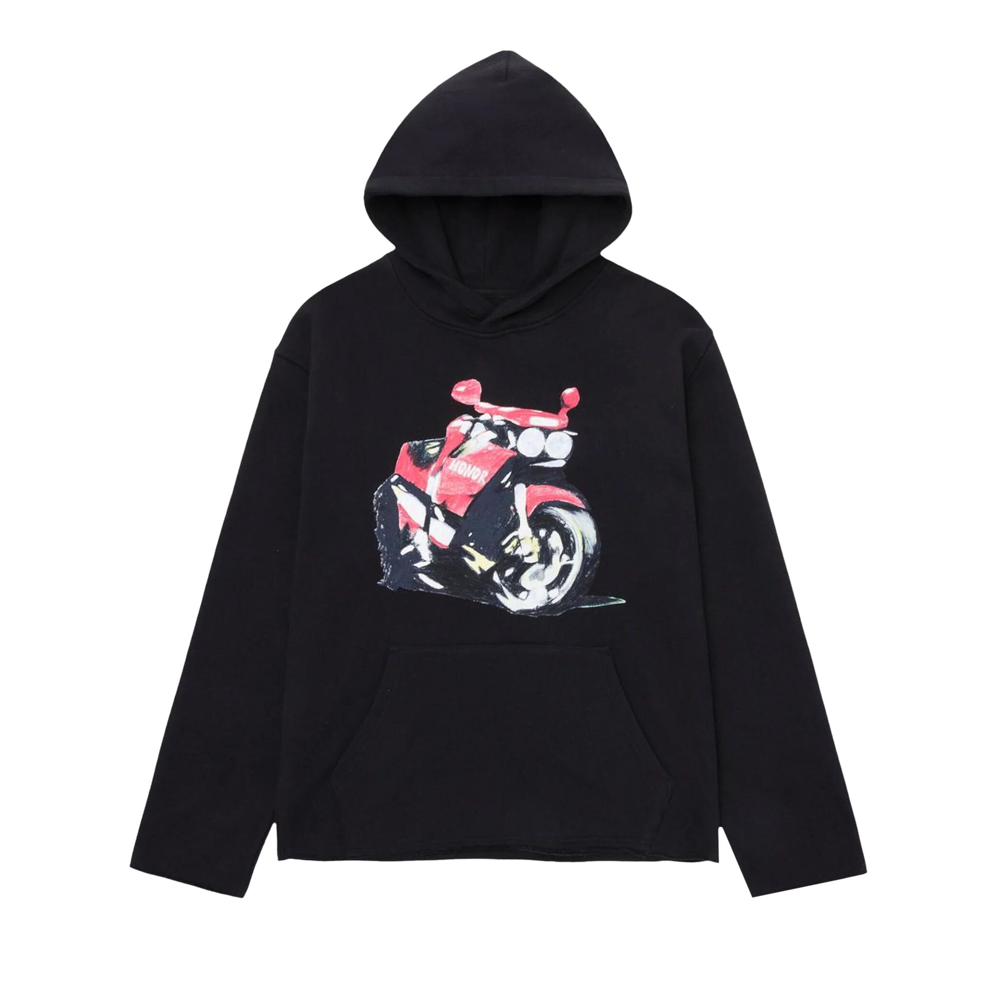 Pre-owned Honor The Gift Speedbike Hoodie 'black' | Men's Size Xl