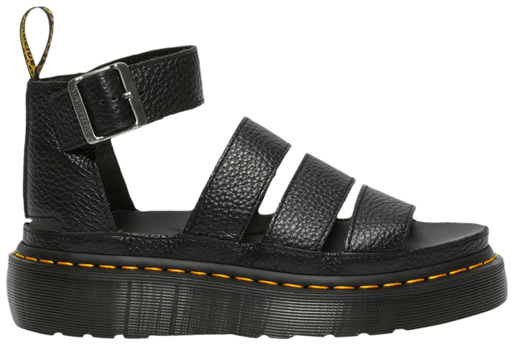 Dr Martens Wmns Clarissa 2 Leather Strap Sandal Black