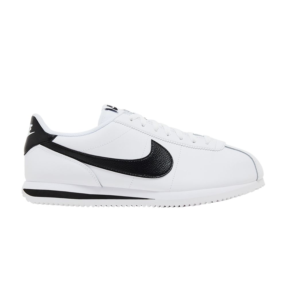 Pre-owned Nike Wmns Cortez Leather 'white Black'
