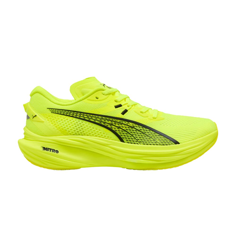Puma Deviate Nitro 3 'Yellow Alert Black' | Men's Size 8.5 - 309707-14