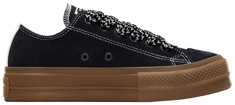 Converse Wmns Chuck Taylor All Star Lift Platform Low Black Egret Gum