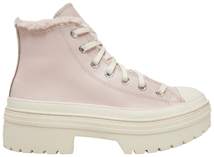 Converse Wmns Chuck Taylor All Star Lugged Heel Platform High Sherpa   Blush Hush
