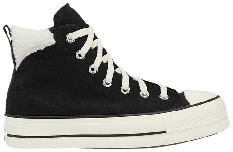 Converse Chuck Taylor All Star Lift Platform High Puff   Black Egret