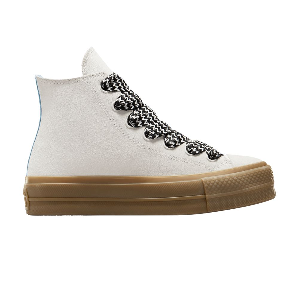Pre-owned Converse Wmns Chuck Taylor All Star Lift Platform High 'vintage White' | Women's Size 8