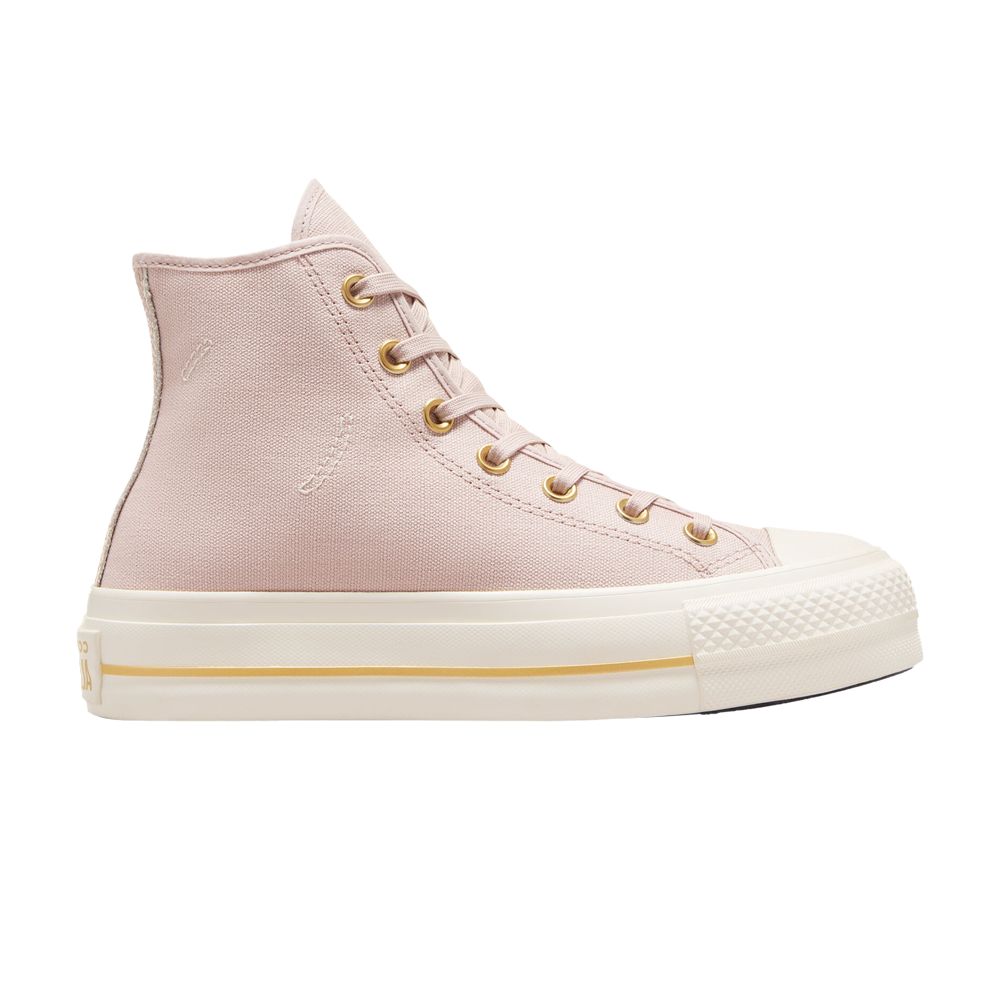 Pre-owned Converse Wmns Chuck Taylor All Star Lift Platform High 'tailored Lines' | Pink | Women's Size 7
