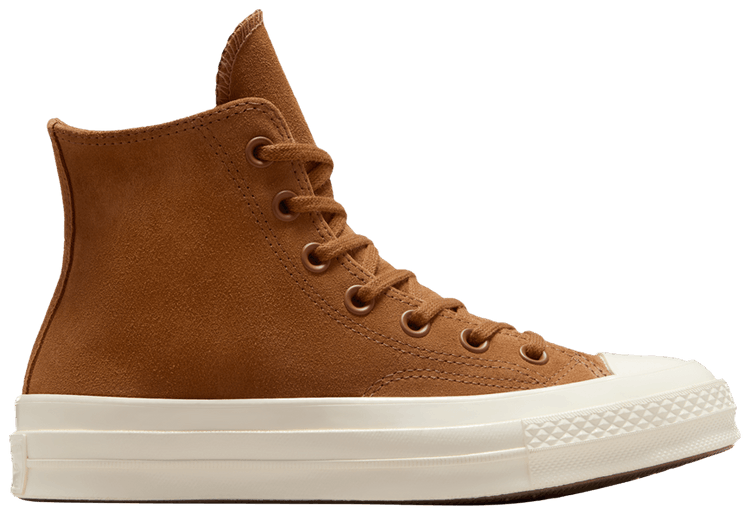Converse Chuck 70 High Colorful Suede   Warm Tan