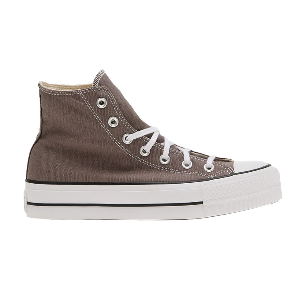 Pre-owned Converse Wmns Chuck Taylor All Star Lift Platform High 'pure Pumice' | Grey | Women's Size 9
