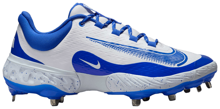 Nike Alpha Huarache Elite 4 Low White Hyper Royal