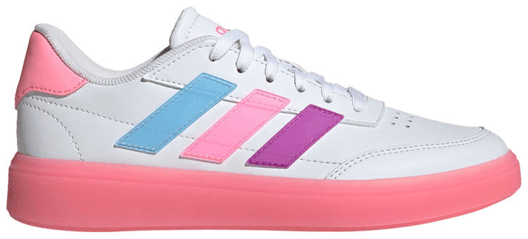 Adidas CourtBlock J White Beam Pink Clear Sky