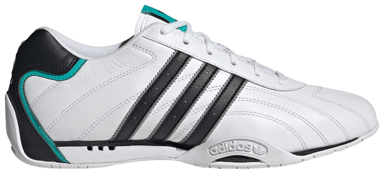Mercedes AMG Petronas Formula One Team x adidas Adi Racer Low White Black Silver Metallic